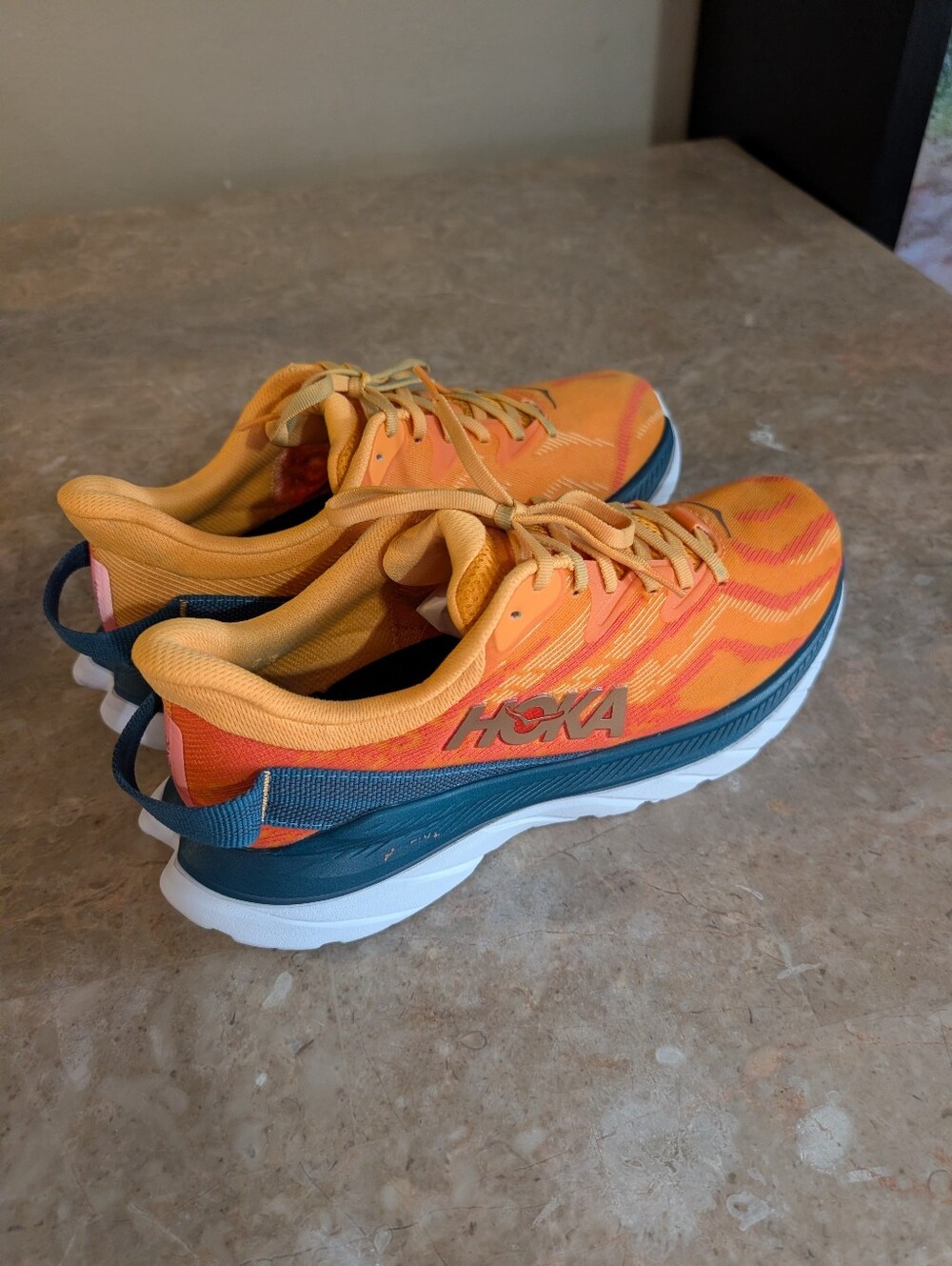 Hoka One One Mach Supersonic Yellow Running Cushioned Shoes Men's Size 10D - Picture 5 of 16